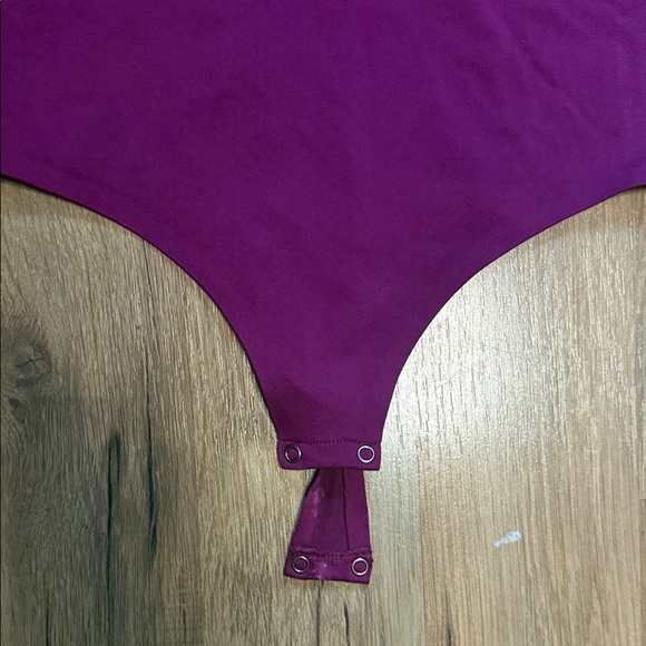 Simon Miller Purple Long Sleeve Bodysuit - Picture 4 of 7